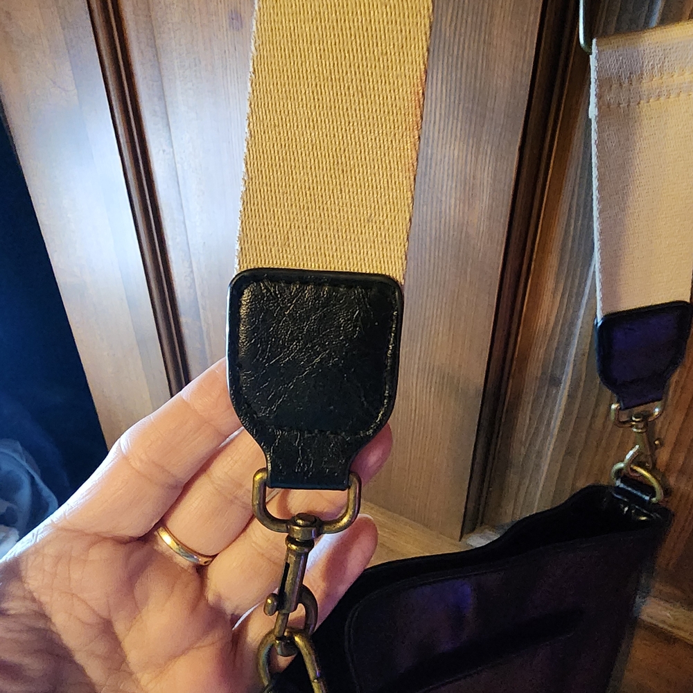 Universal Thread Black And White Patchwork Should… - image 8